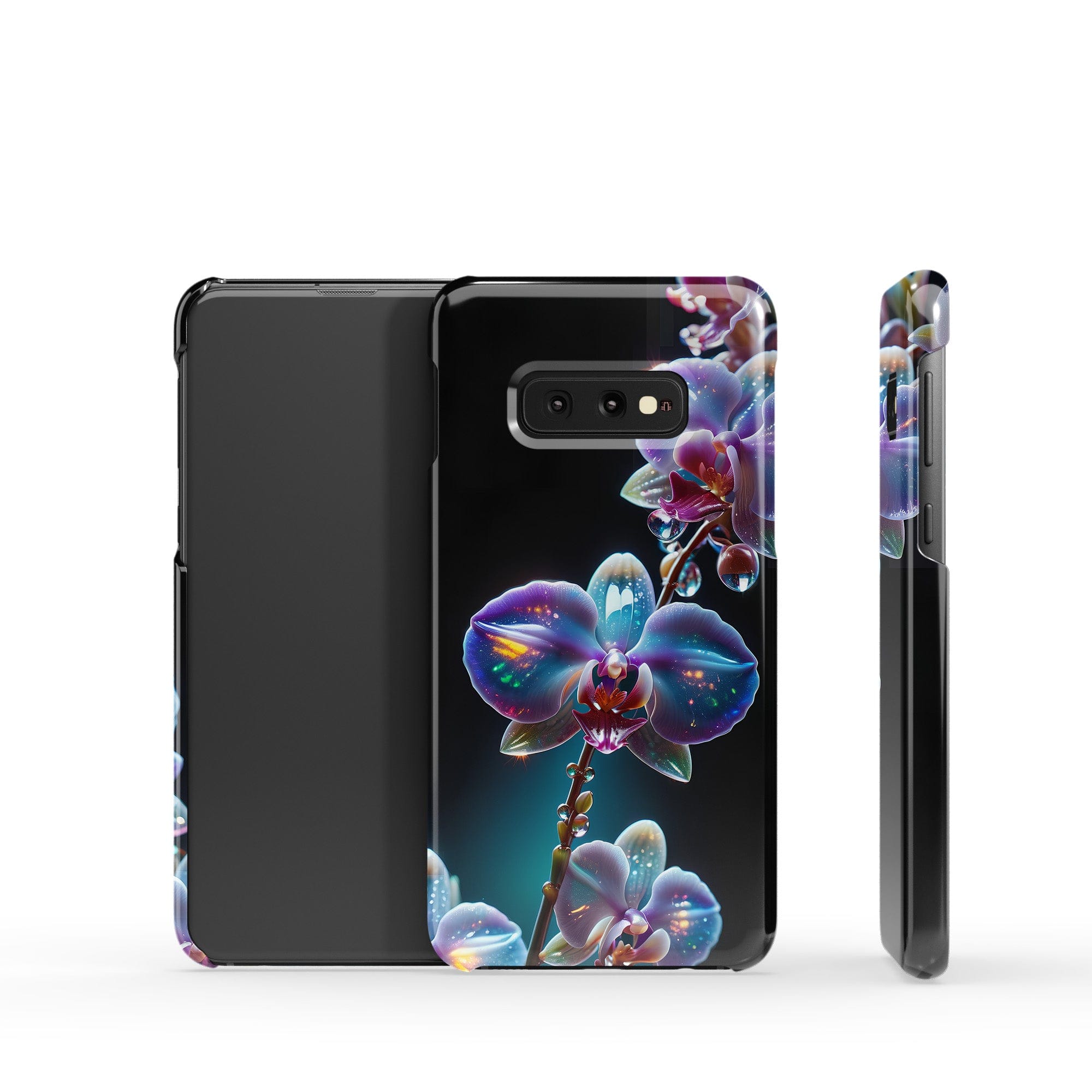 Silent Symphony | Crystal Flower Orchid Samsung Case for Galaxy S10e