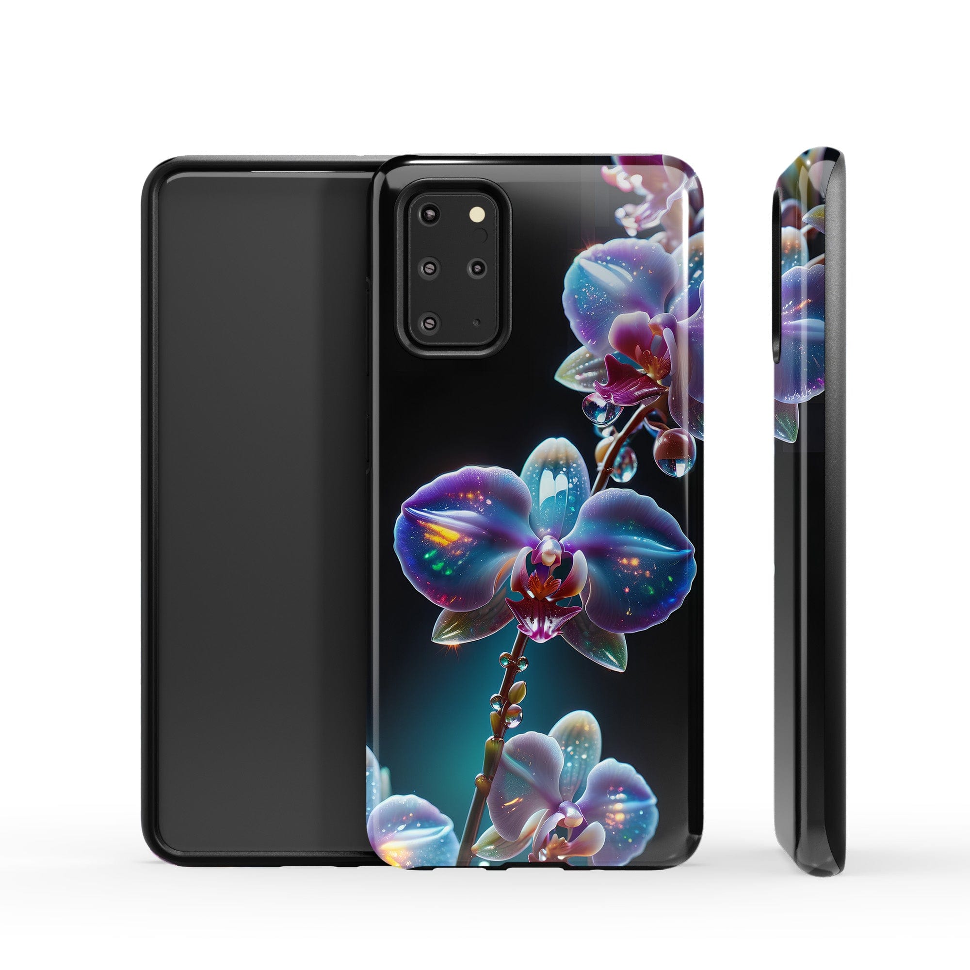 Silent Symphony | Crystal Flower Orchid Samsung Case for Galaxy S20 Plus