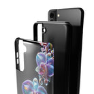 Silent Symphony | Crystal Flower Orchid Samsung Case for Galaxy S21 Plus