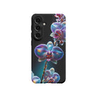 Silent Symphony | Crystal Flower Orchid Samsung Case for Galaxy S24