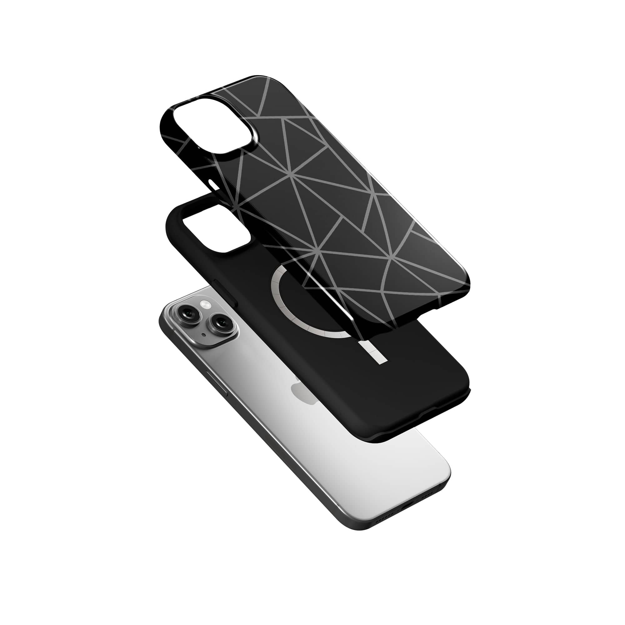 Simple Geometry | Minimalistic Geometrical Case for iPhone 15