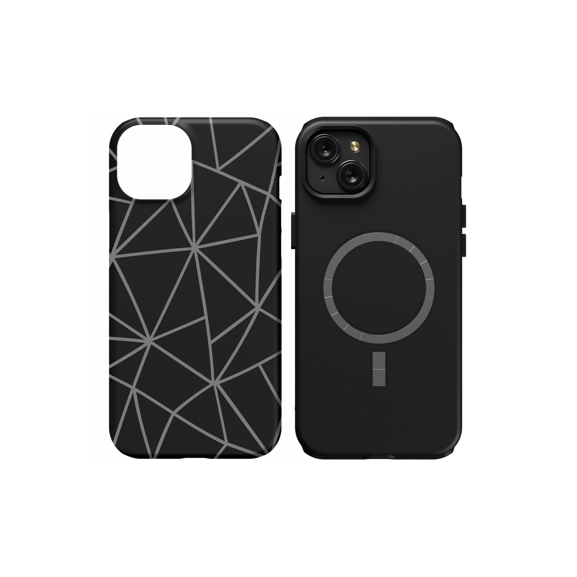 Simple Geometry | Minimalistic Geometrical Case for iPhone 15