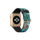 Stardust Whispers | Crystal Flower Jasmine Apple Watch Band in Gold