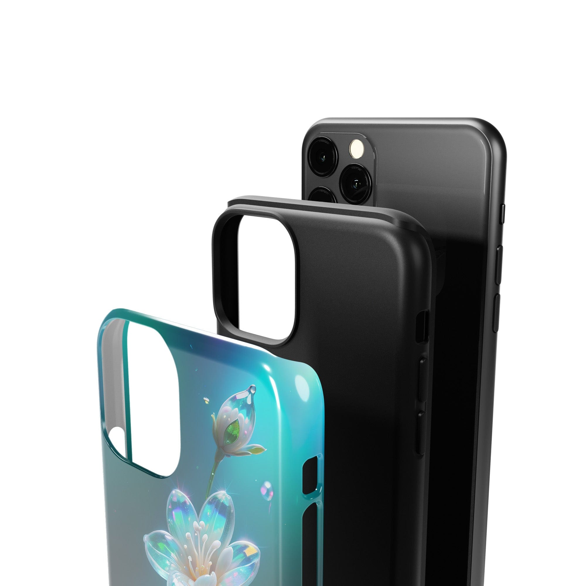 Stardust Whispers | Crystal Flower Jasmine Case for iPhone 11 Pro