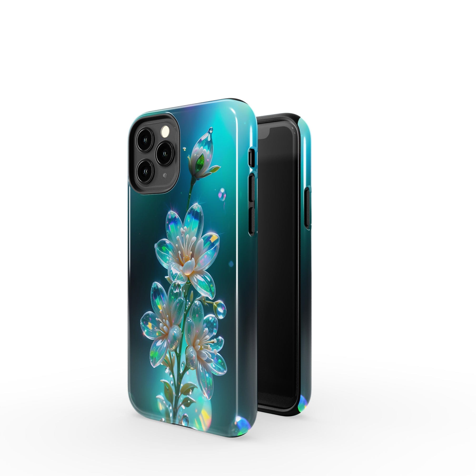 Stardust Whispers | Crystal Flower Jasmine Case for iPhone 11 Pro