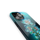 Stardust Whispers | Crystal Flower Jasmine Case for iPhone 13 Pro Max