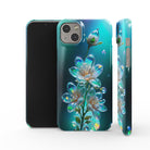 Stardust Whispers | Crystal Flower Jasmine Case for iPhone 14 Plus