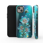 Stardust Whispers | Crystal Flower Jasmine Case for iPhone 14 Plus