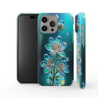 Stardust Whispers | Crystal Flower Jasmine Case for iPhone 14 Pro Max