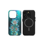 Stardust Whispers | Crystal Flower Jasmine Case for iPhone 15 Pro