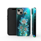 Stardust Whispers | Crystal Flower Jasmine Case for iPhone 14