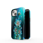 Stardust Whispers | Crystal Flower Jasmine Case for iPhone 14