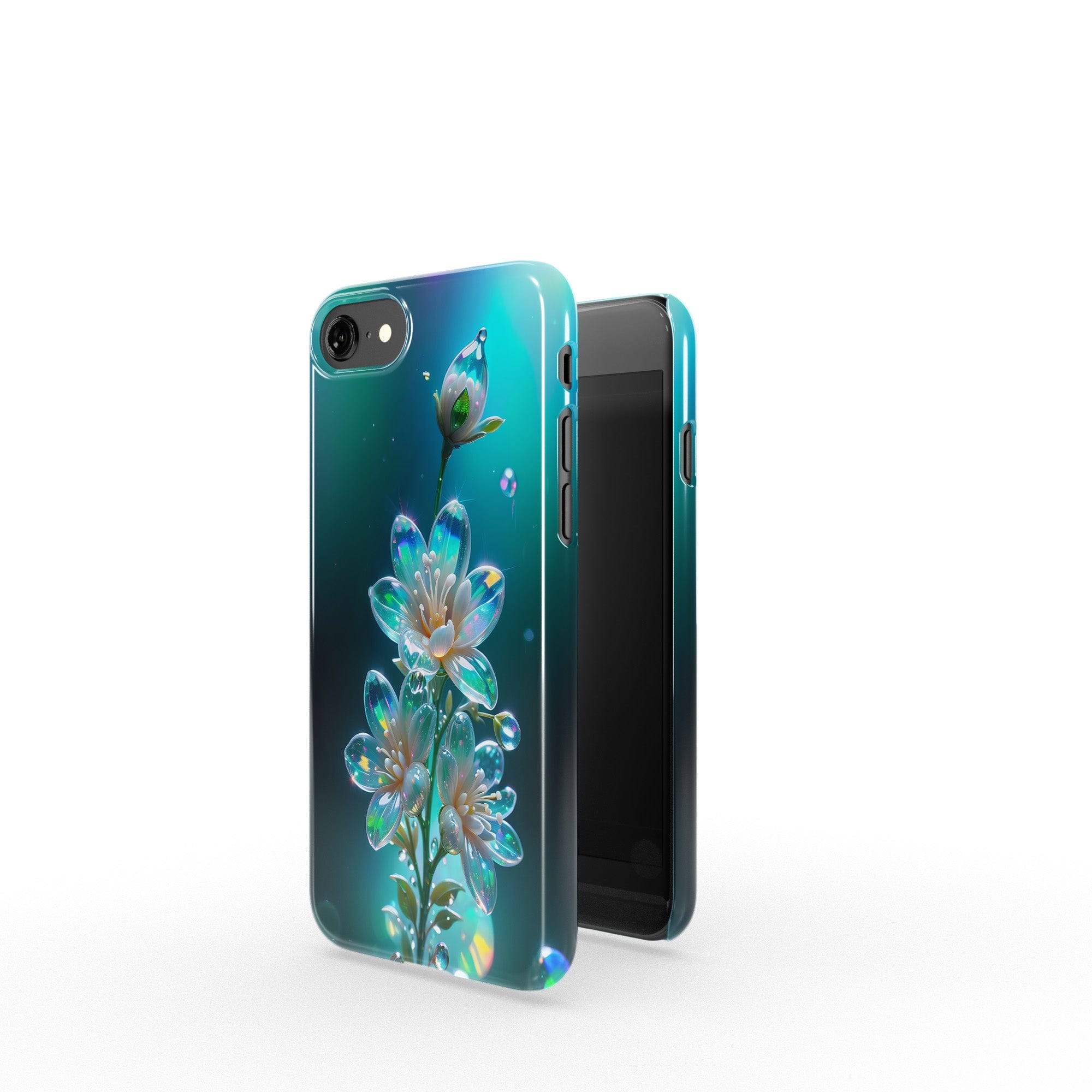 Stardust Whispers | Crystal Flower Jasmine Case for iPhone SE