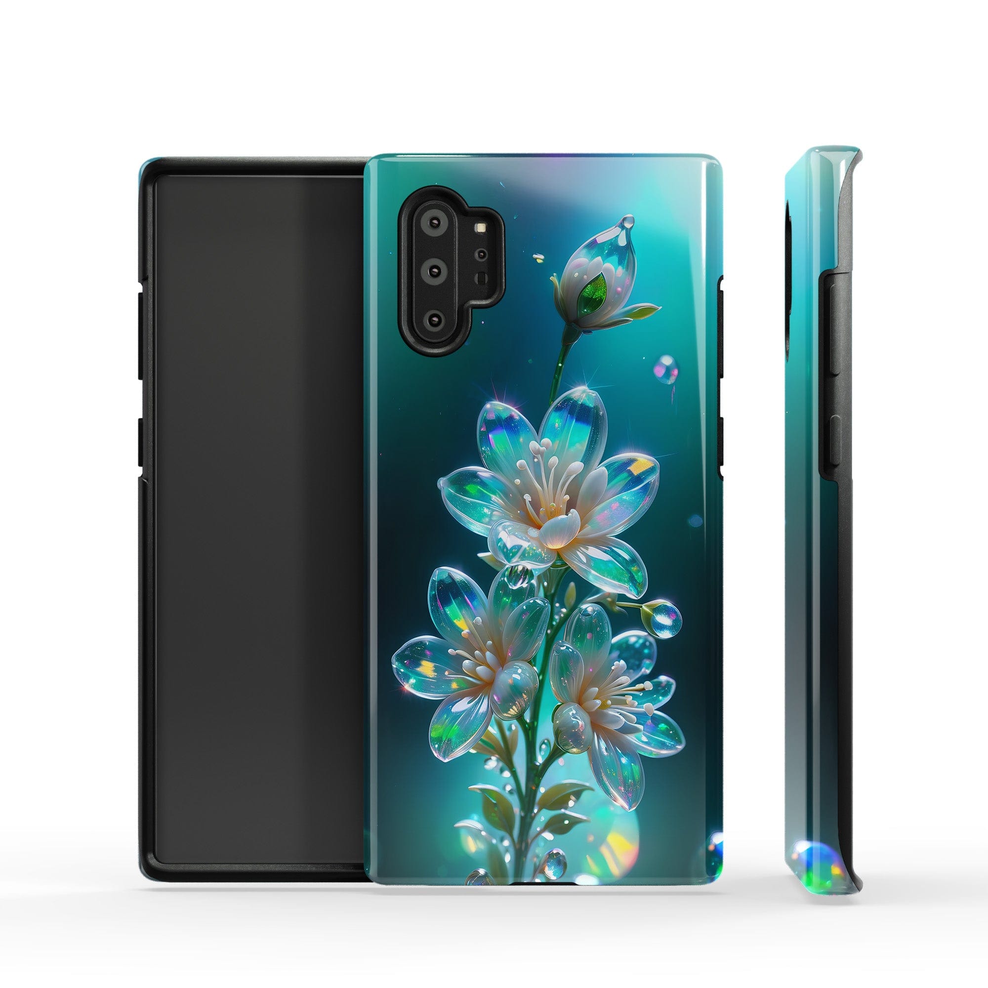 Stardust Whispers | Crystal Flower Jasmine Samsung Case for Galaxy Note 10 Plus