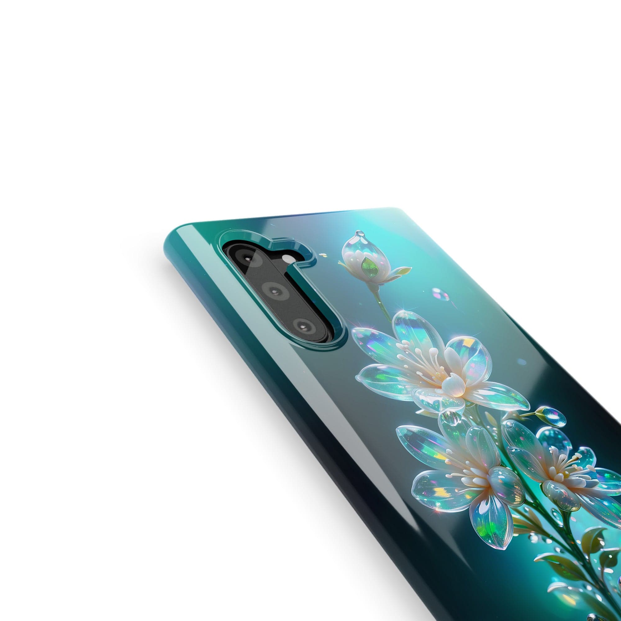 Stardust Whispers | Crystal Flower Jasmine Samsung Case for Galaxy Note 10