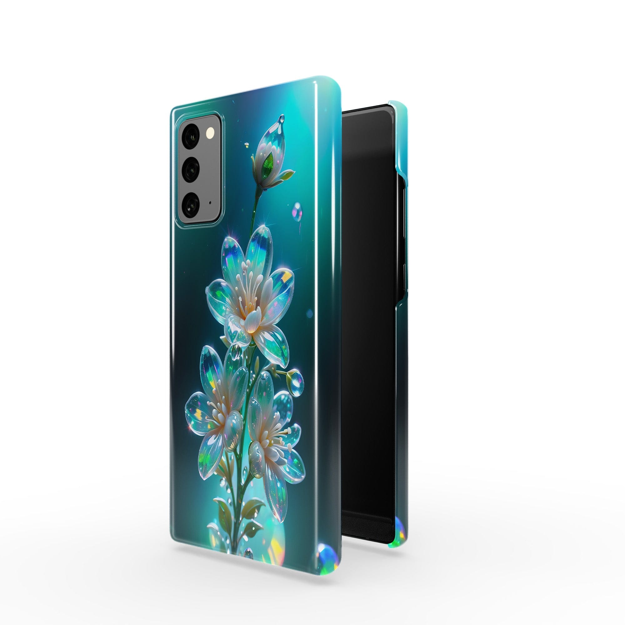 Stardust Whispers | Crystal Flower Jasmine Samsung Case for Galaxy Note 20