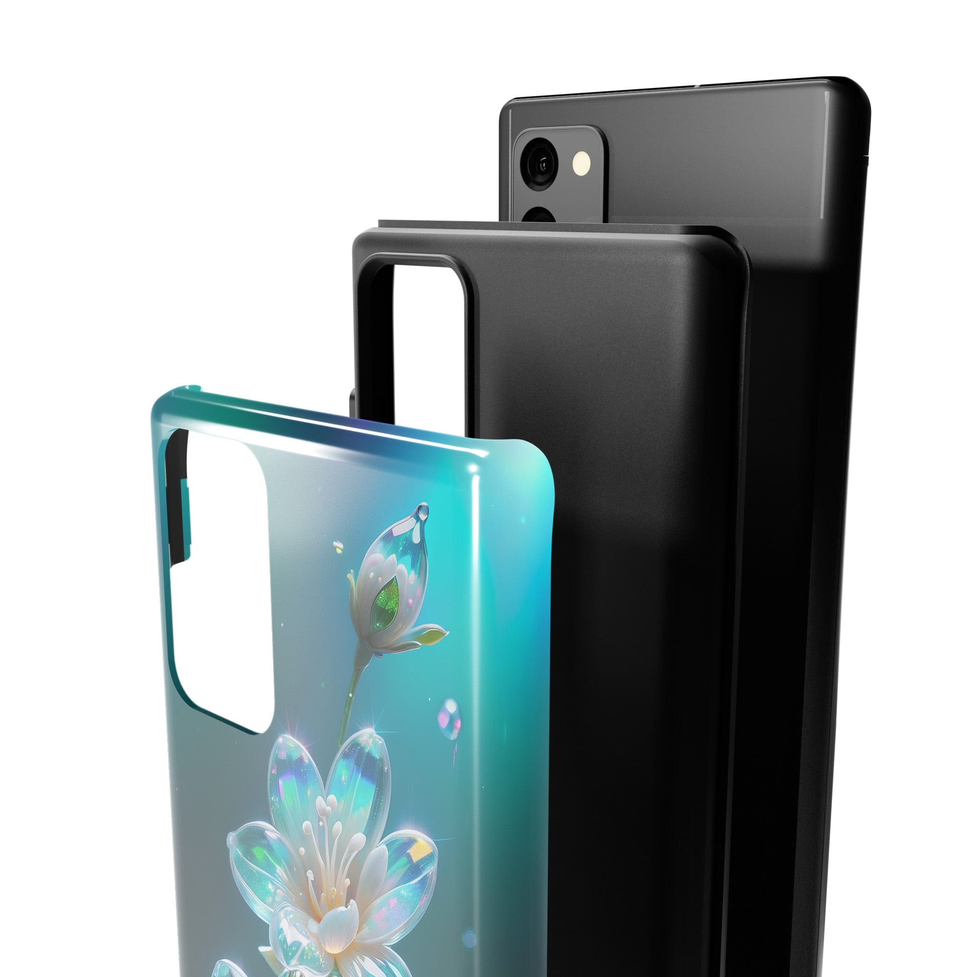 Stardust Whispers | Crystal Flower Jasmine Samsung Case for Galaxy Note 20