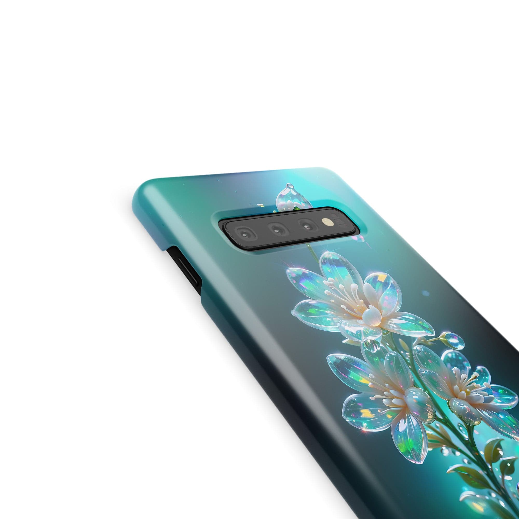 Stardust Whispers | Crystal Flower Jasmine Samsung Case for Galaxy S10 Plus