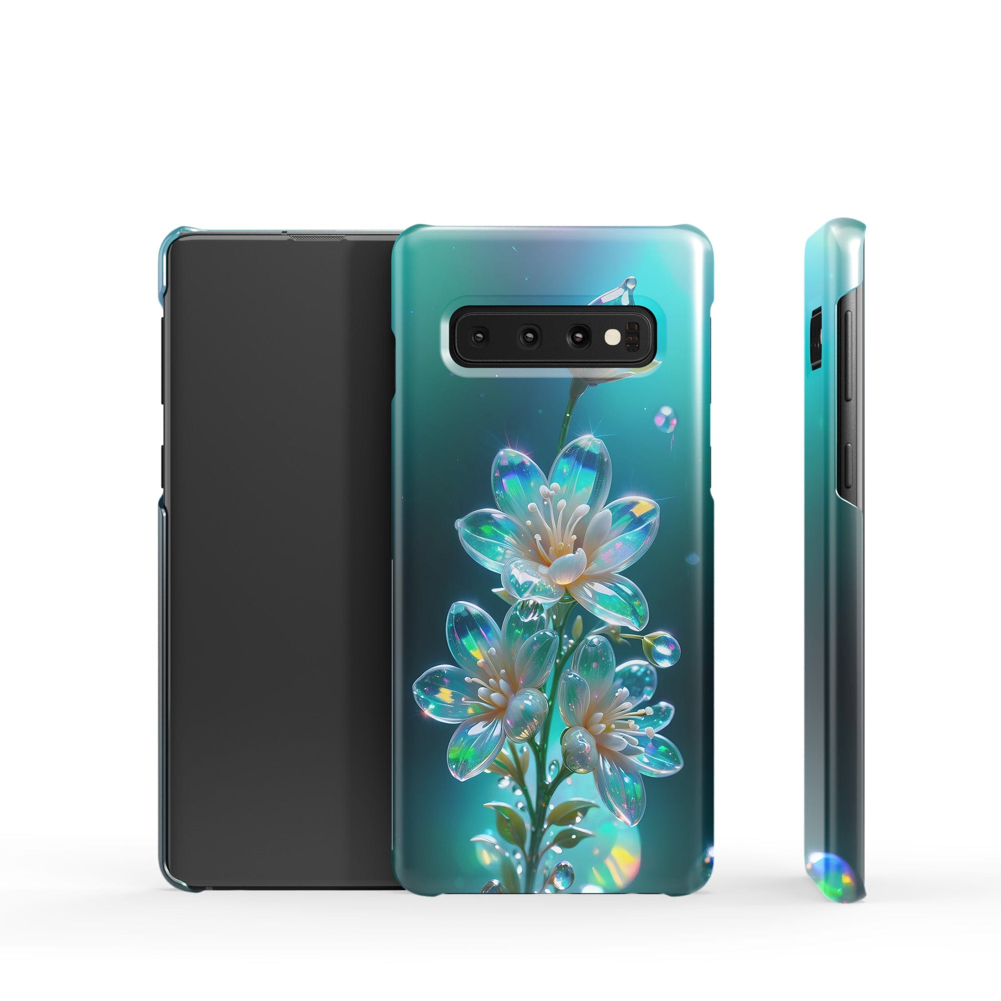 Stardust Whispers | Crystal Flower Jasmine Samsung Case for Galaxy S10