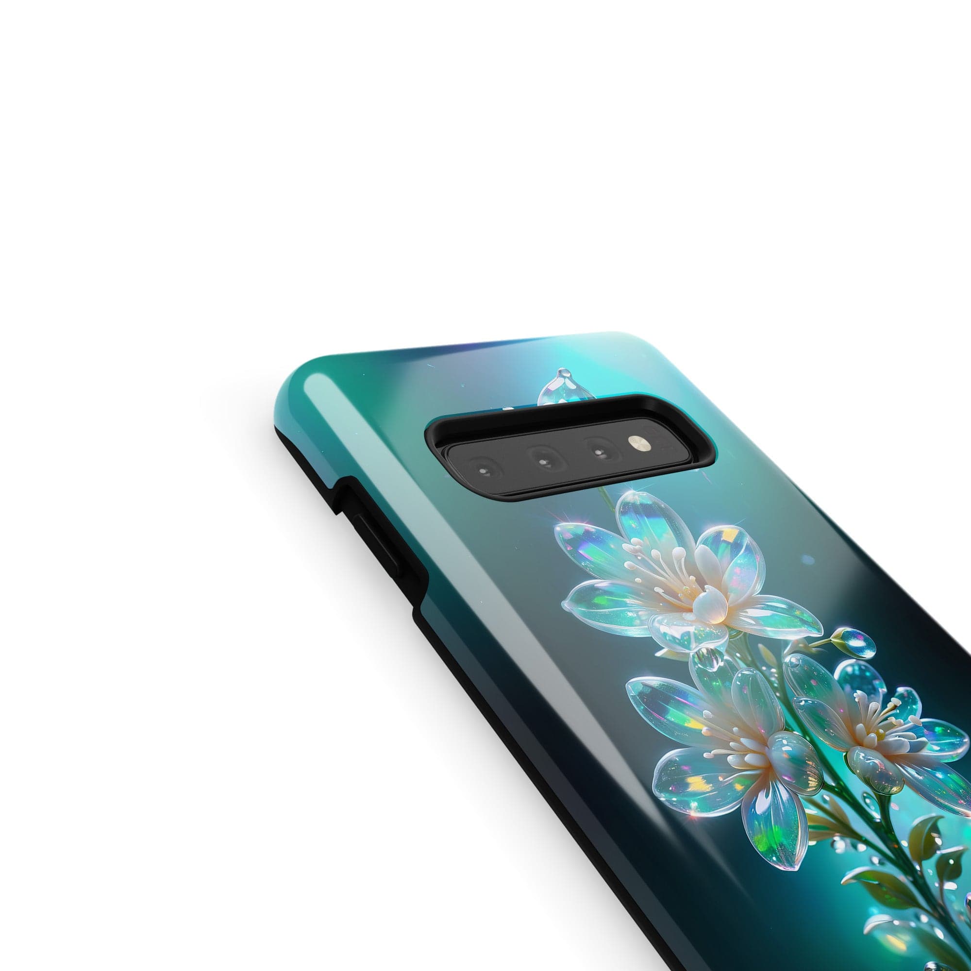 Stardust Whispers | Crystal Flower Jasmine Samsung Case for Galaxy S10