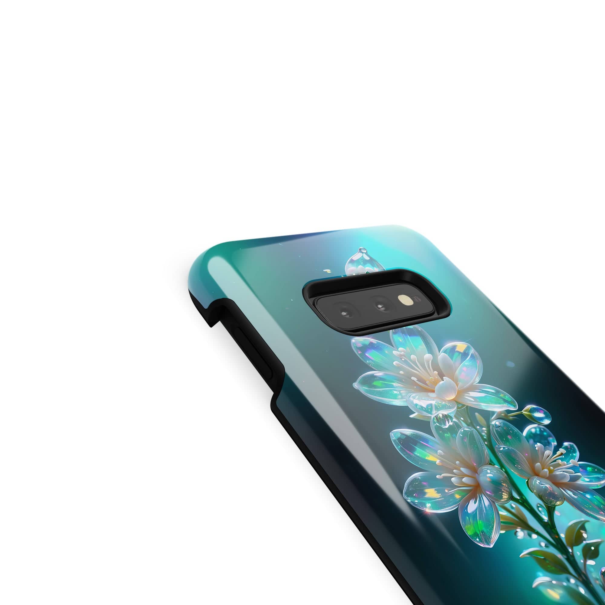 Stardust Whispers | Crystal Flower Jasmine Samsung Case for Galaxy S10e