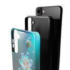 Stardust Whispers | Crystal Flower Jasmine Samsung Case for Galaxy S21 Plus