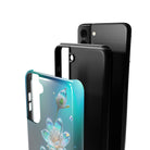 Stardust Whispers | Crystal Flower Jasmine Samsung Case for Galaxy S21