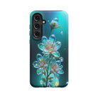 Stardust Whispers | Crystal Flower Jasmine Samsung Case for Galaxy S24 Plus