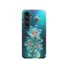 Stardust Whispers | Crystal Flower Jasmine Samsung Case for Galaxy S24