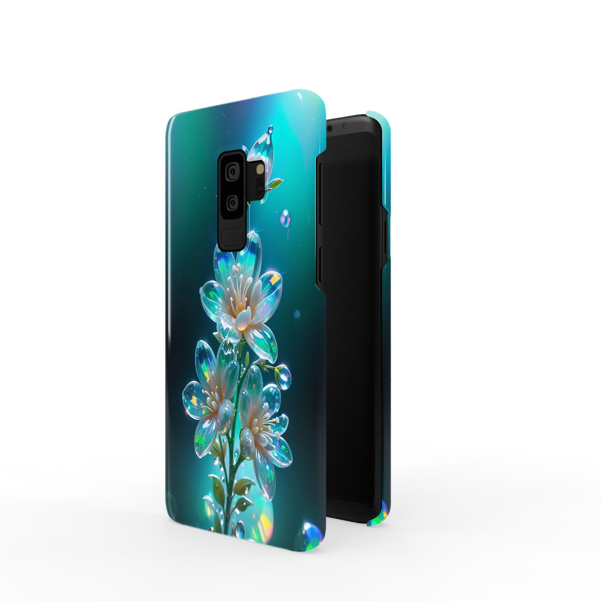 Stardust Whispers | Crystal Flower Jasmine Samsung Case for Galaxy S9 Plus