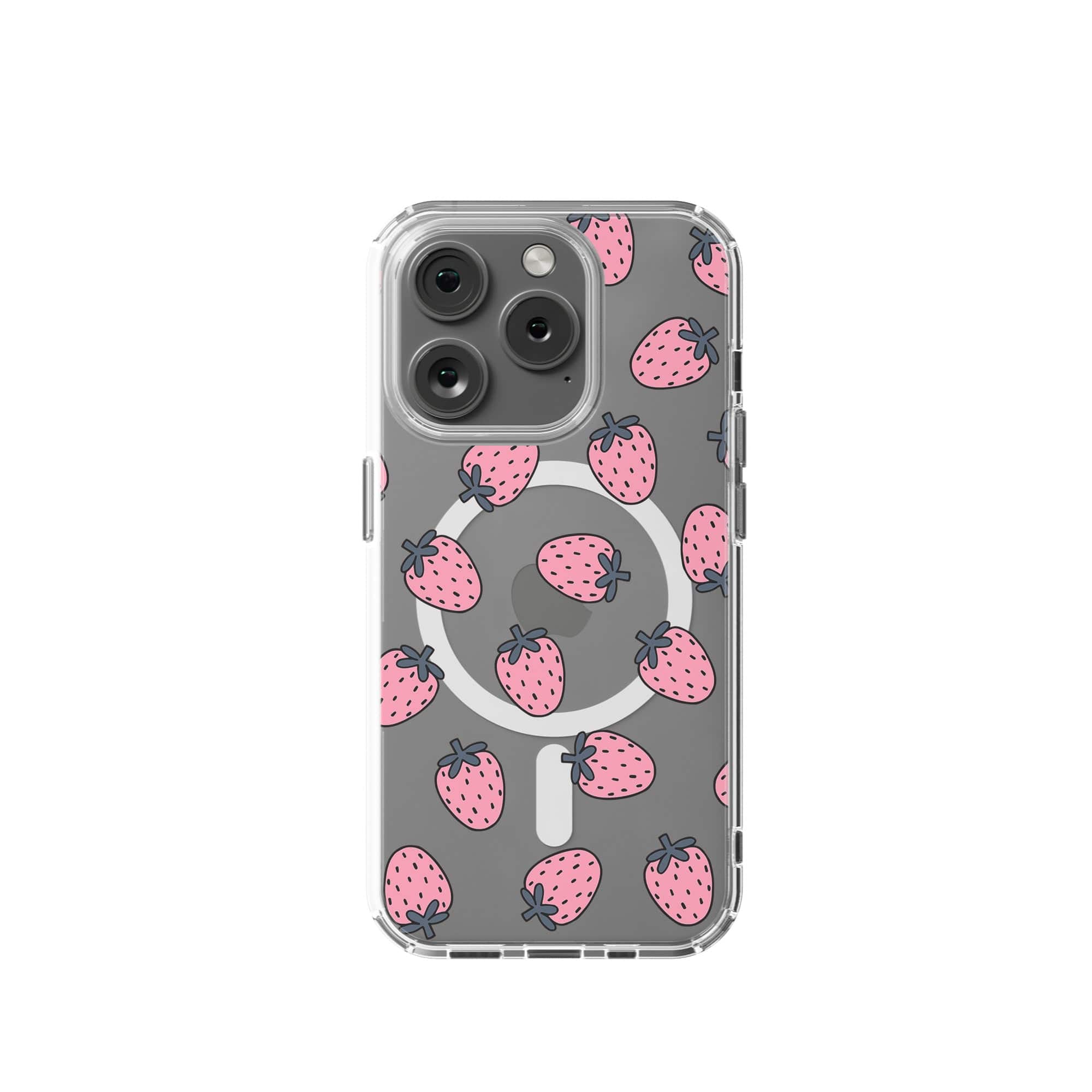 Strawberry Fields | Strawberry Case for iPhone 15 Pro