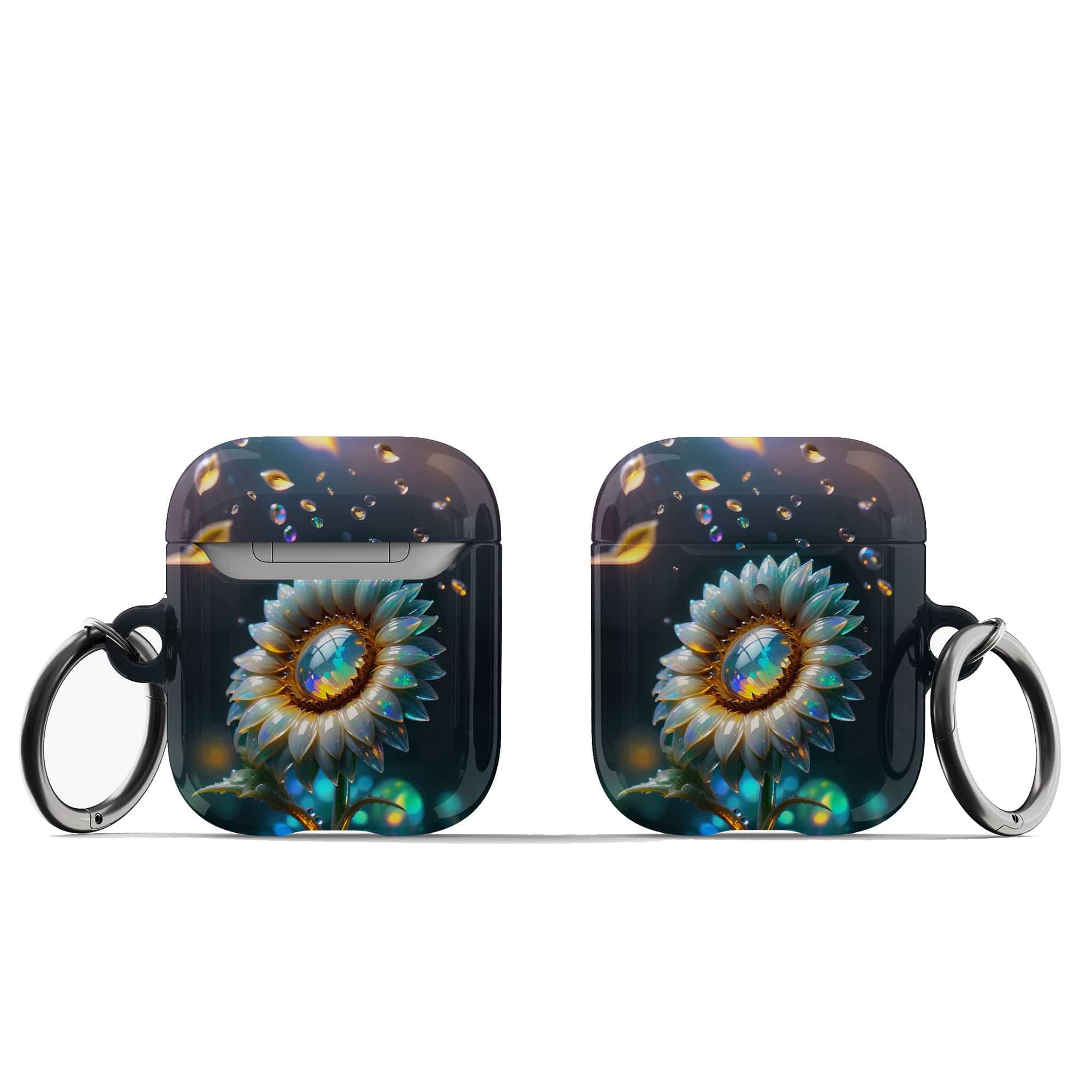 Sunshower | Crystal Flower Sunflower Apple AirPods Case for Apple AirPods 1&2