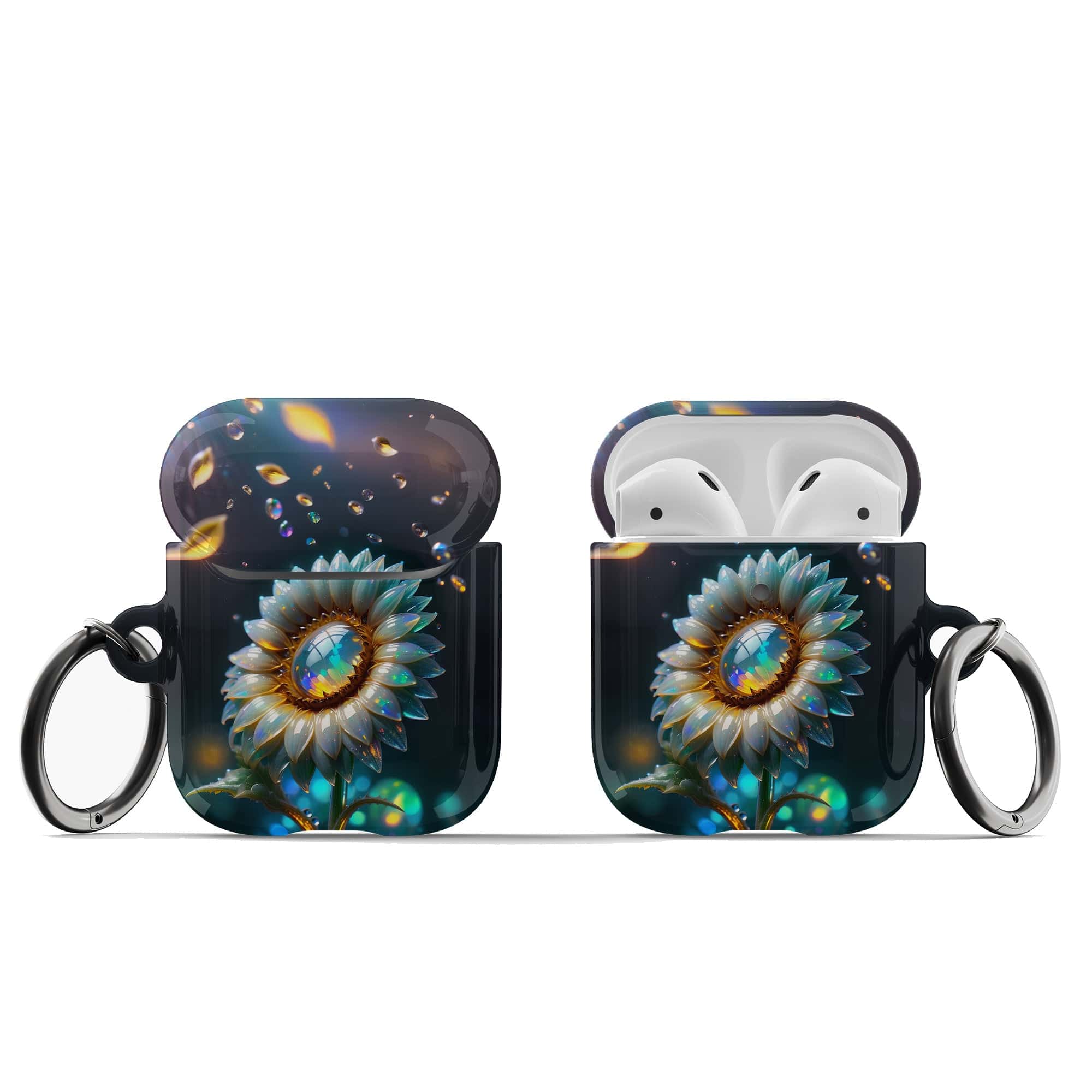 Sunshower | Crystal Flower Sunflower Apple AirPods Case for Apple AirPods 1&2