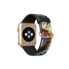 Sunshower | Crystal Flower Sunflower Apple Watch Band in Gold