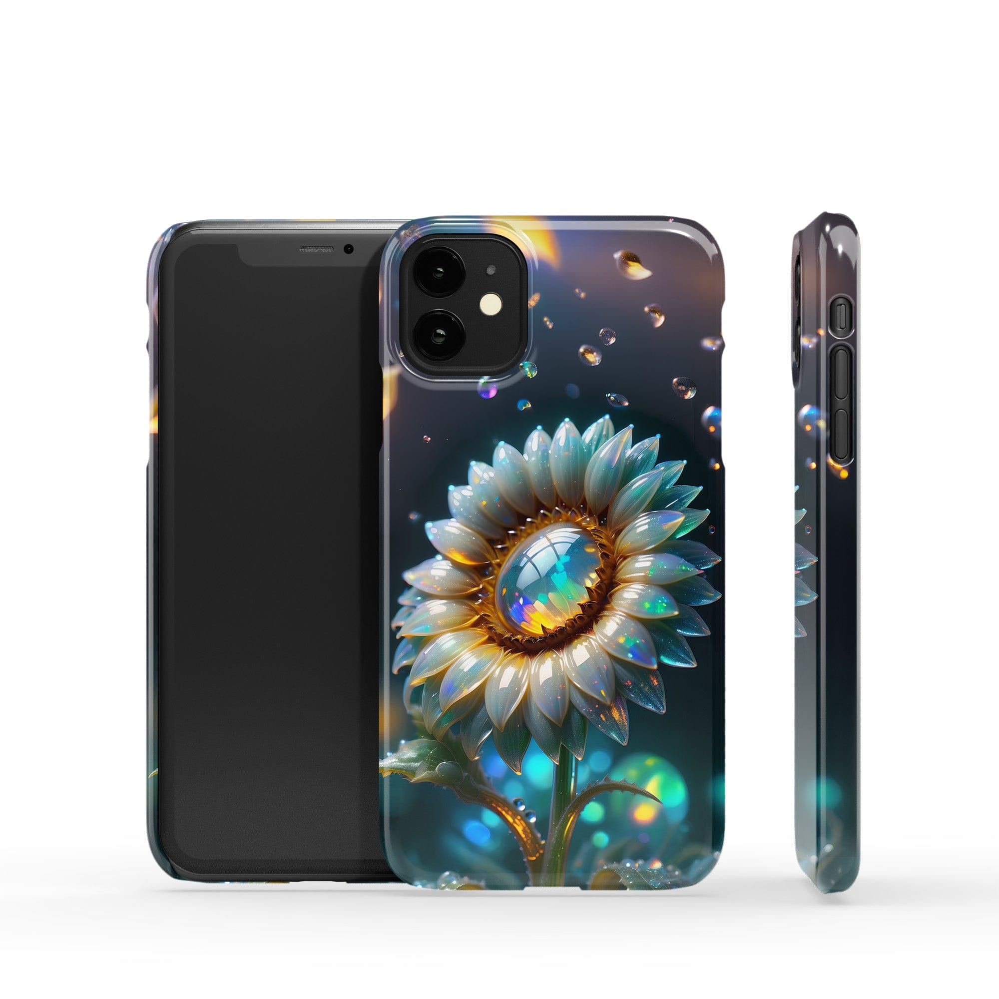 Sunshower | Crystal Flower Sunflower Case for iPhone 11