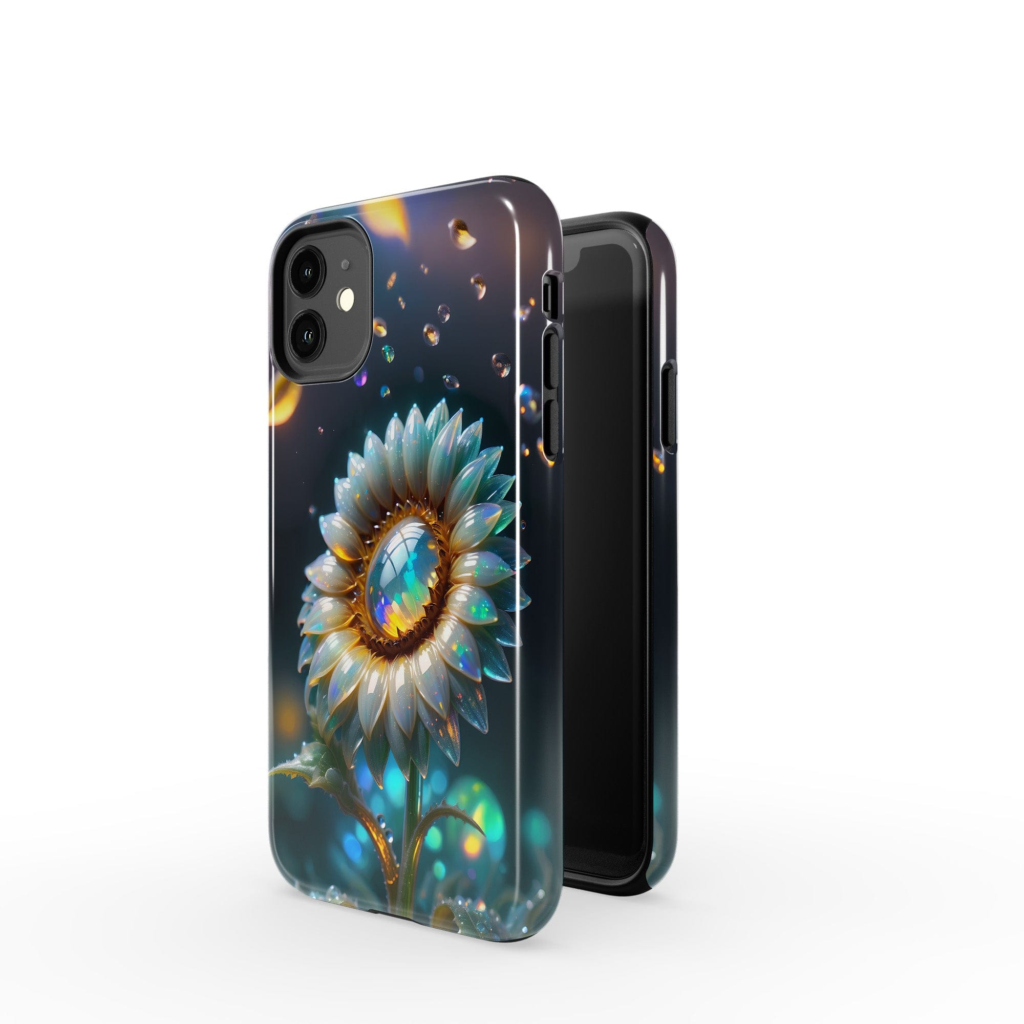 Sunshower | Crystal Flower Sunflower Case for iPhone 11