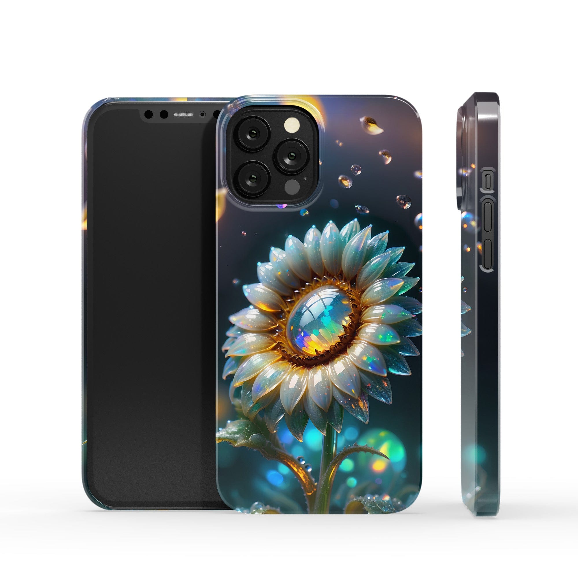 Sunshower | Crystal Flower Sunflower Case for iPhone 12 Pro Max