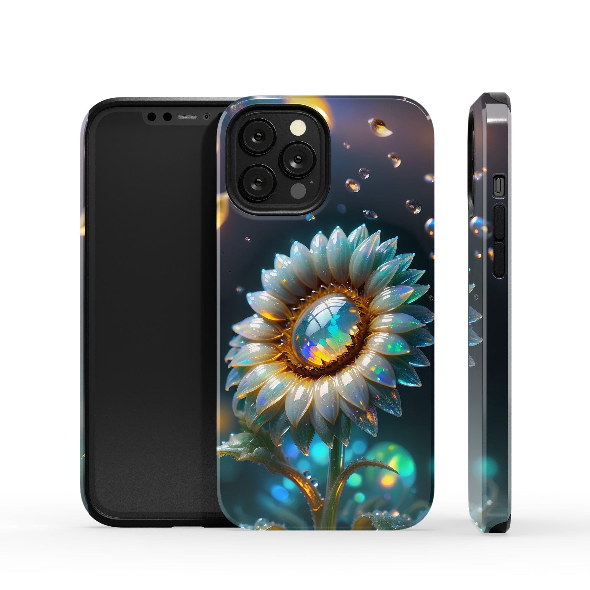 Sunshower | Crystal Flower Sunflower Case for iPhone 12 Pro Max