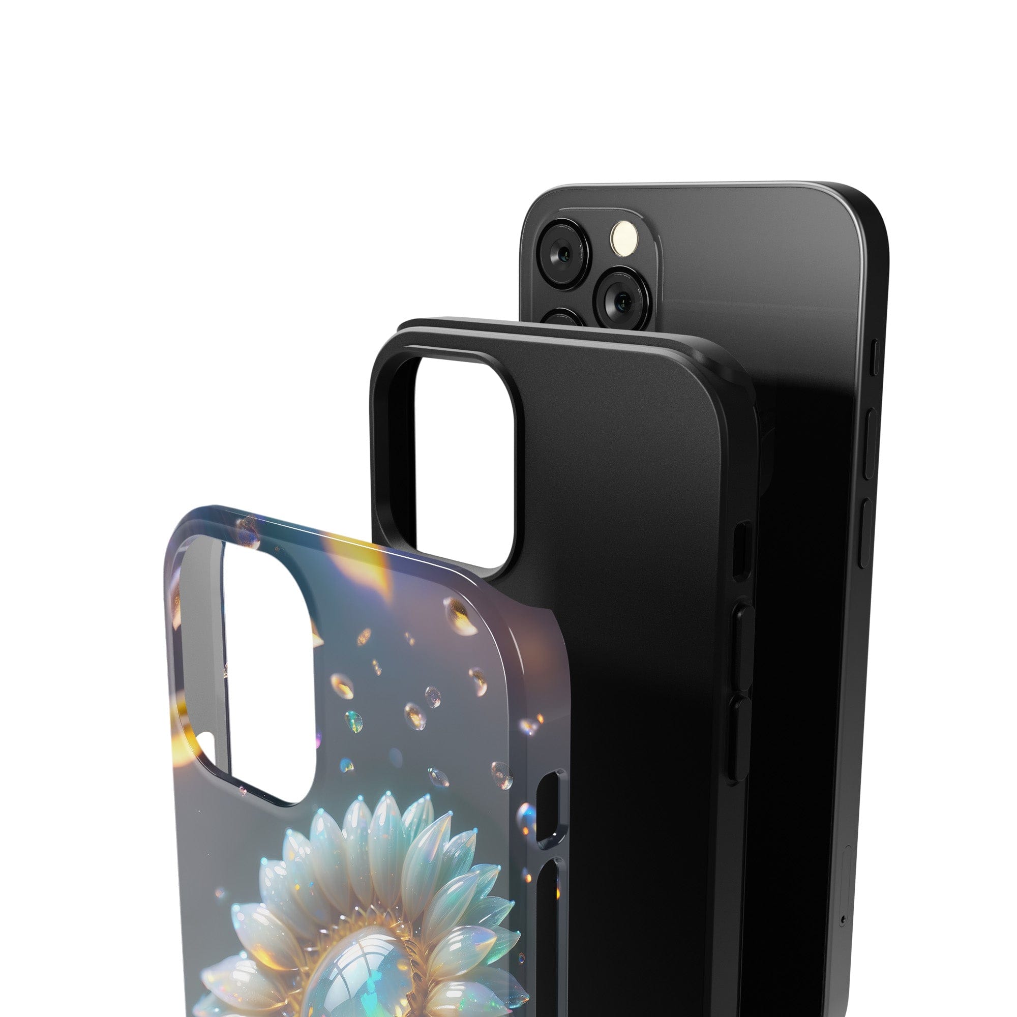 Sunshower | Crystal Flower Sunflower Case for iPhone 12 Pro