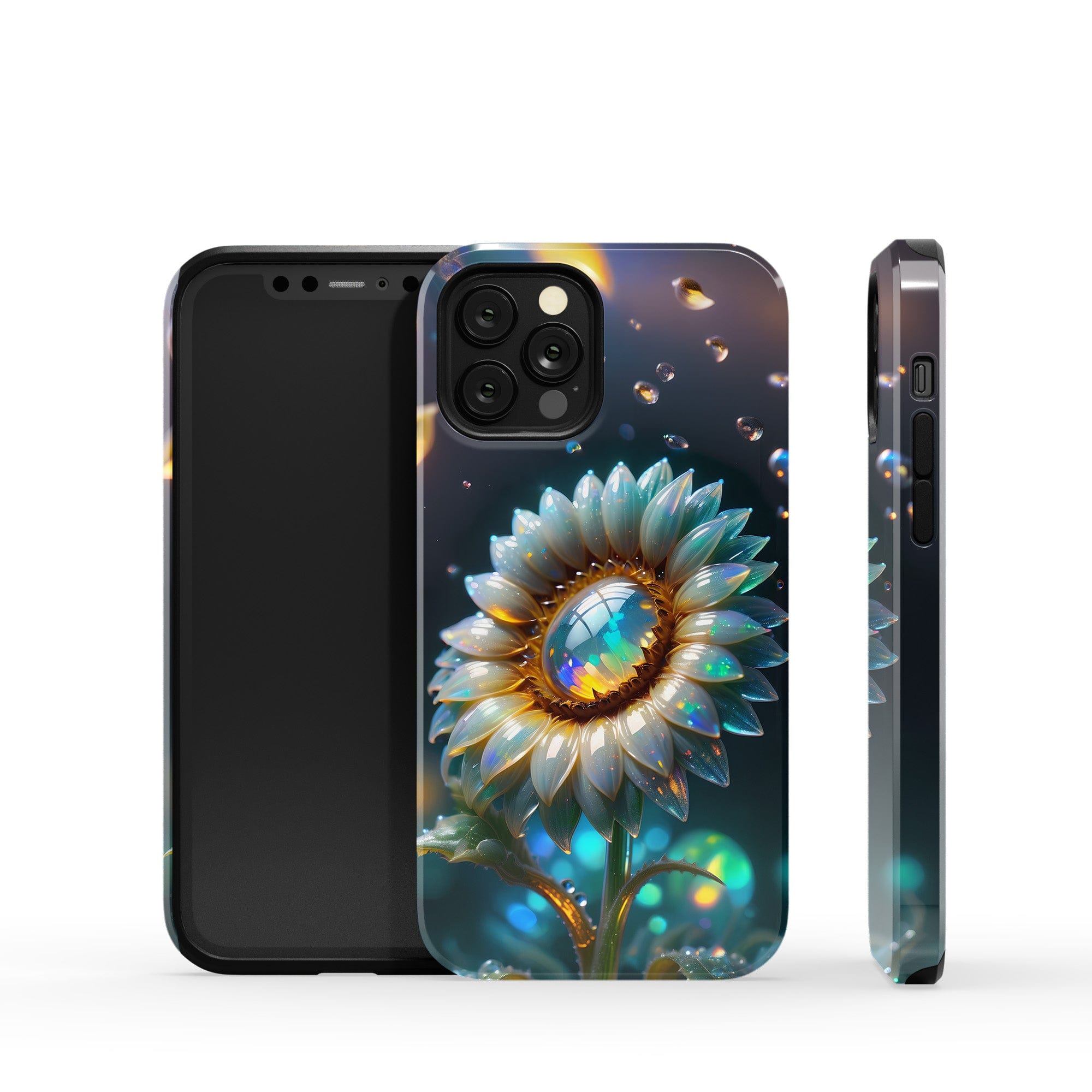 Sunshower | Crystal Flower Sunflower Case for iPhone 12 Pro