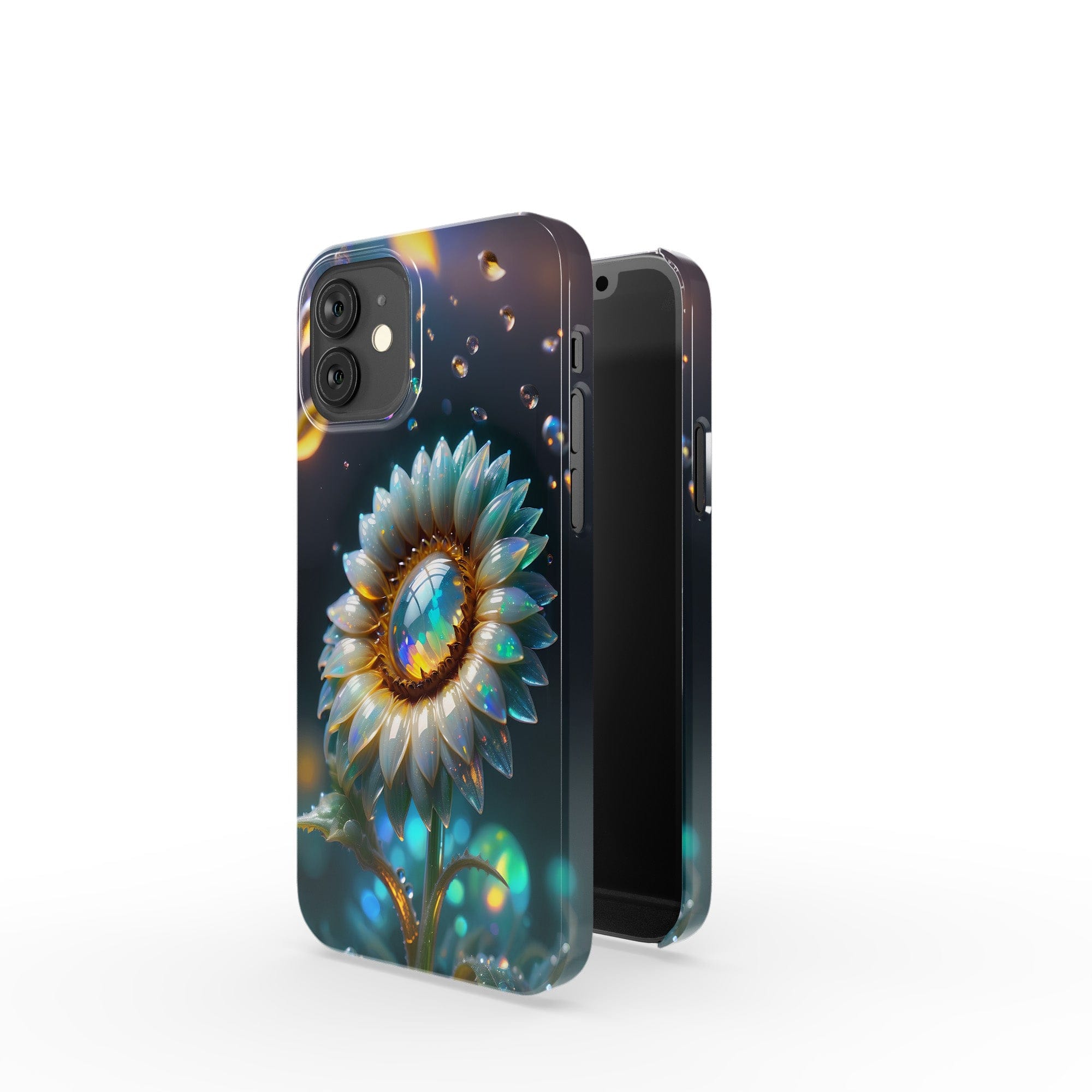 Sunshower | Crystal Flower Sunflower Case for iPhone 12