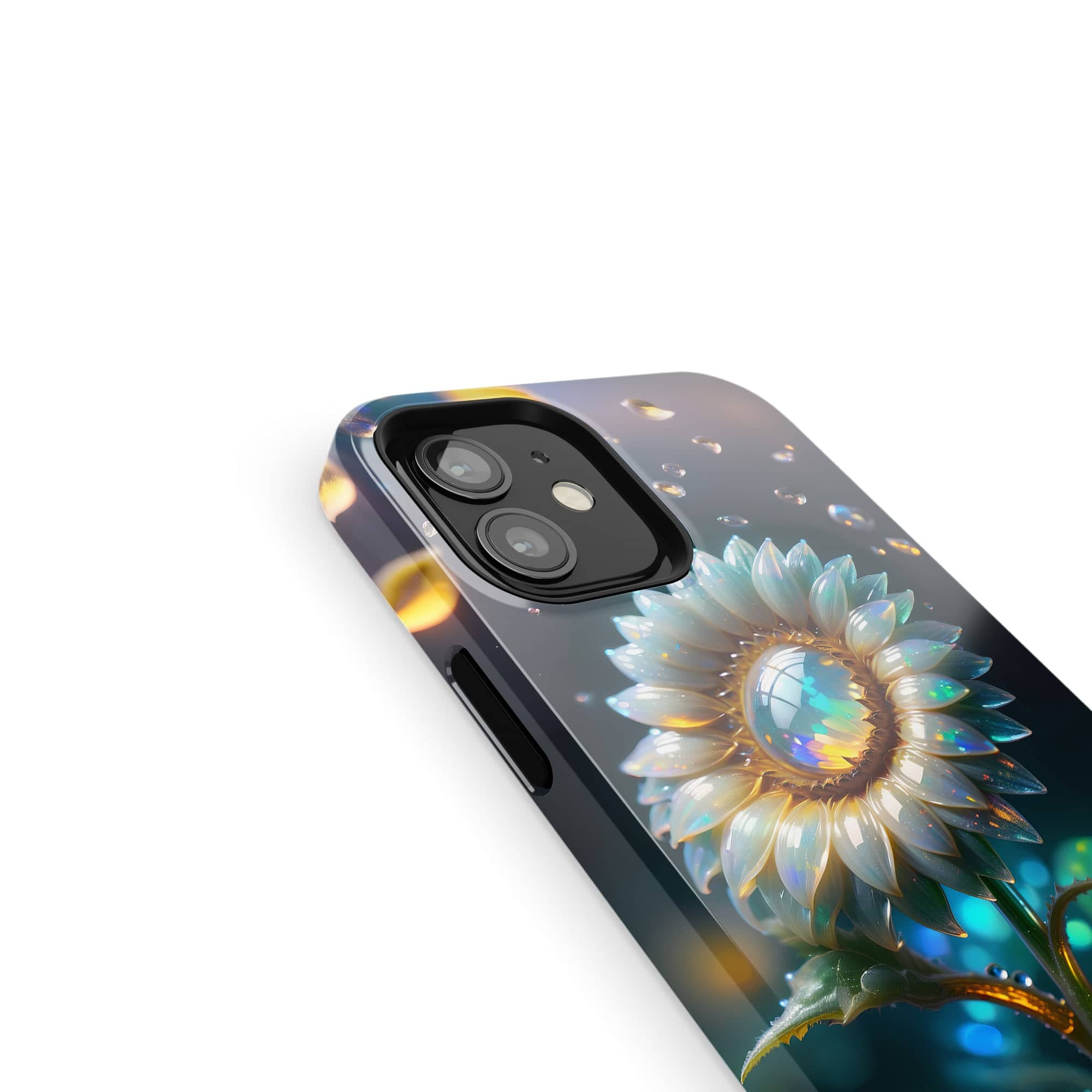 Sunshower | Crystal Flower Sunflower Case for iPhone 12