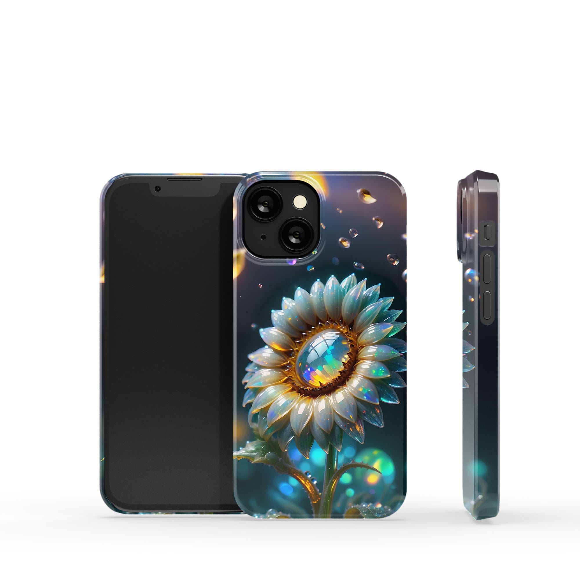 Sunshower | Crystal Flower Sunflower Case for iPhone 13 Mini