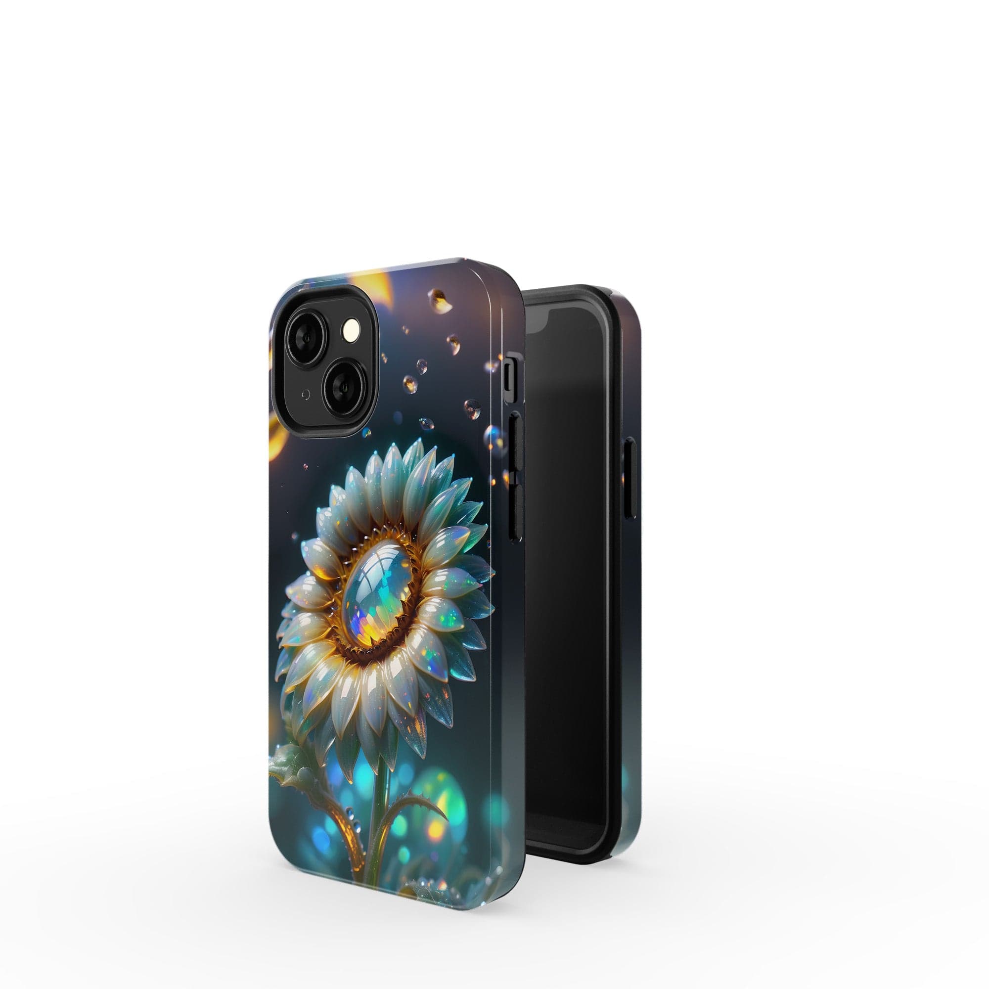 Sunshower | Crystal Flower Sunflower Case for iPhone 13 Mini