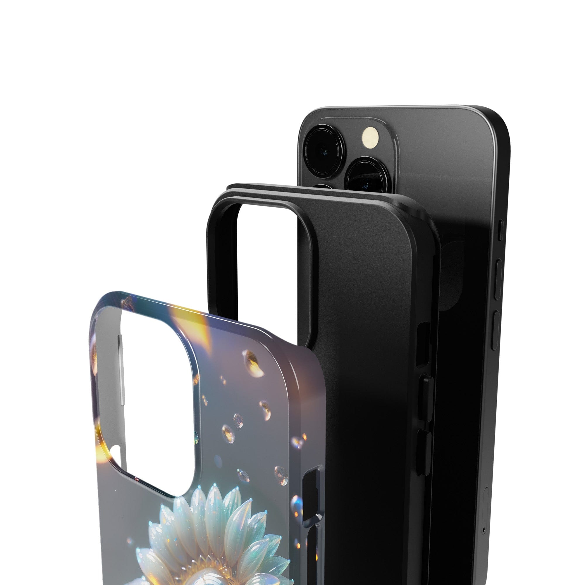 Sunshower | Crystal Flower Sunflower Case for iPhone 13 Pro