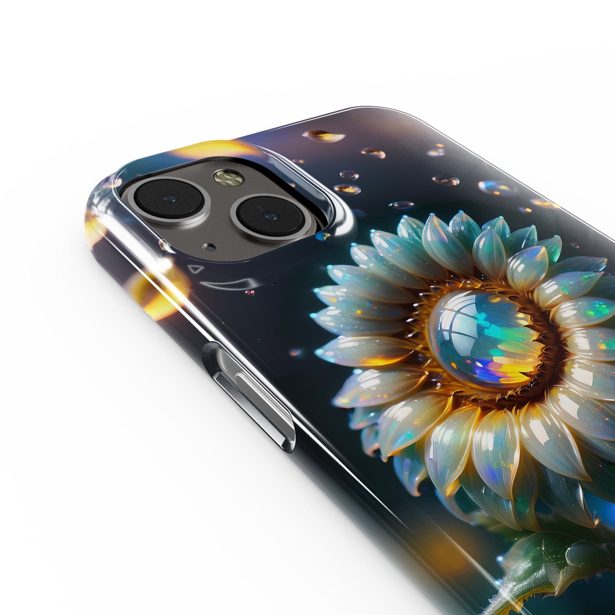 Sunshower | Crystal Flower Sunflower Case for iPhone 14 Plus