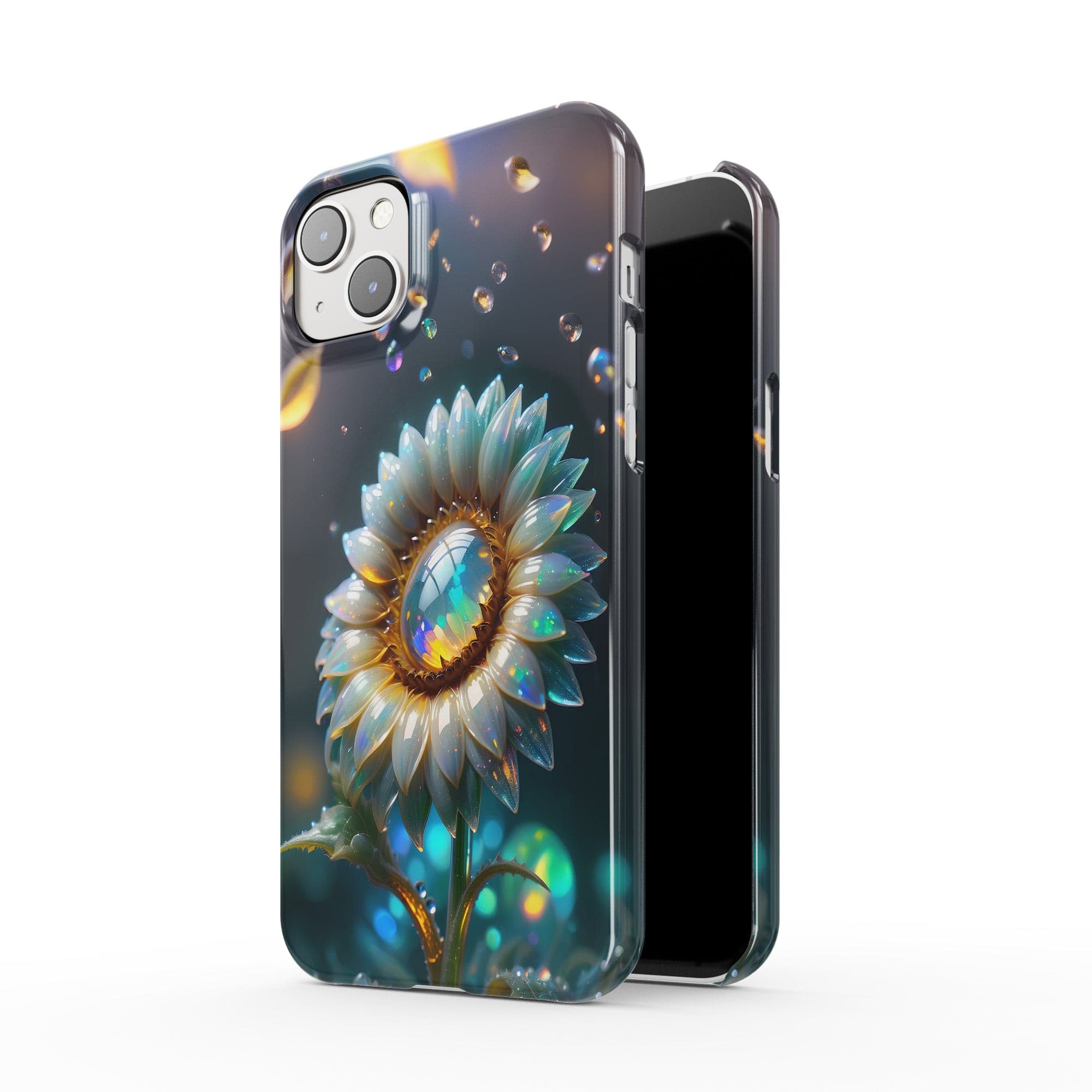 Sunshower | Crystal Flower Sunflower Case for iPhone 14 Plus