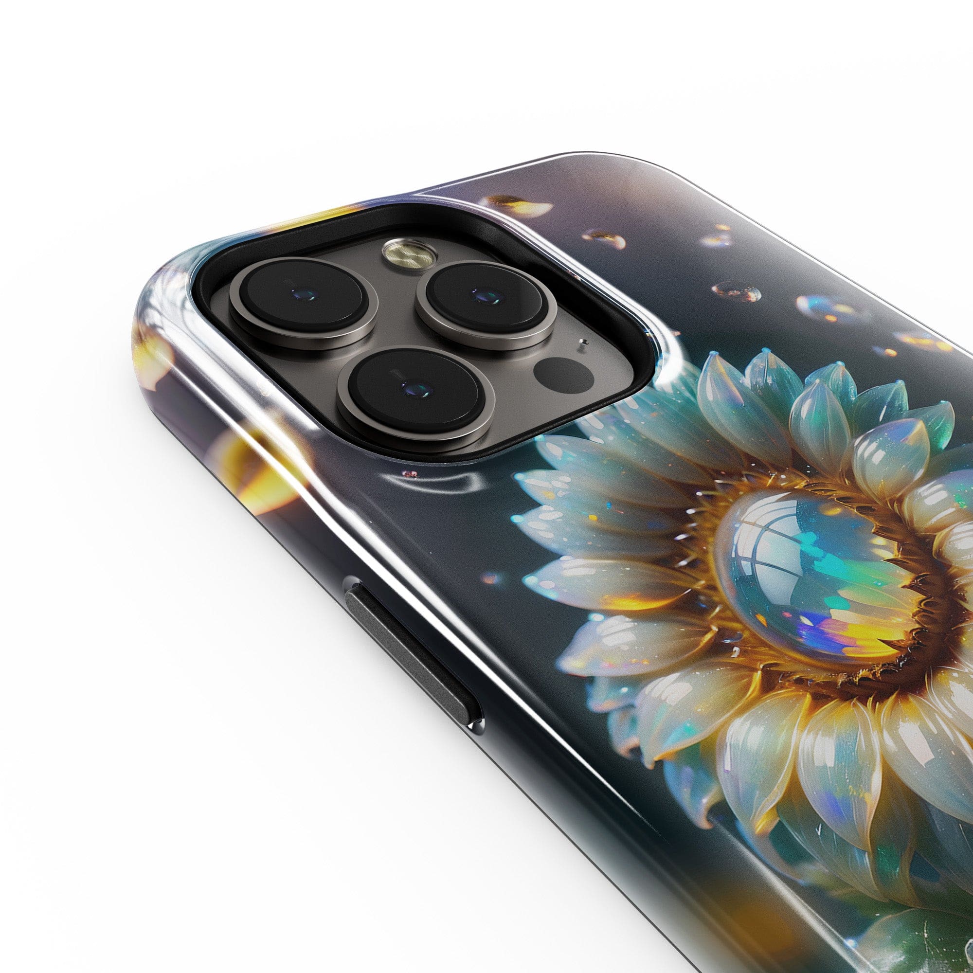 Sunshower | Crystal Flower Sunflower Case for iPhone 14 Pro Max