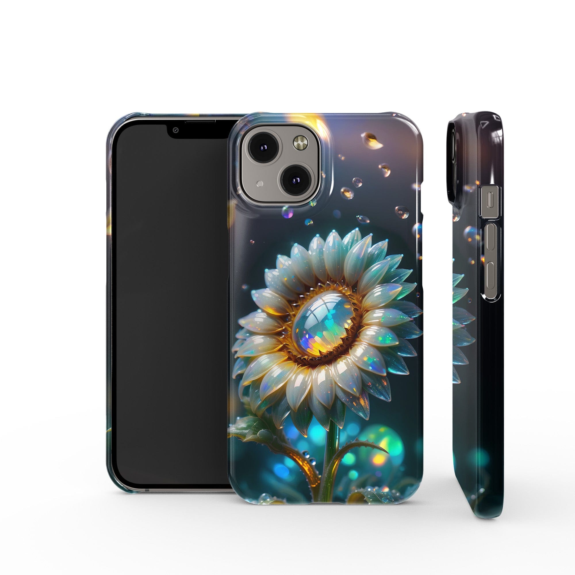 Sunshower | Crystal Flower Sunflower Case for iPhone 14