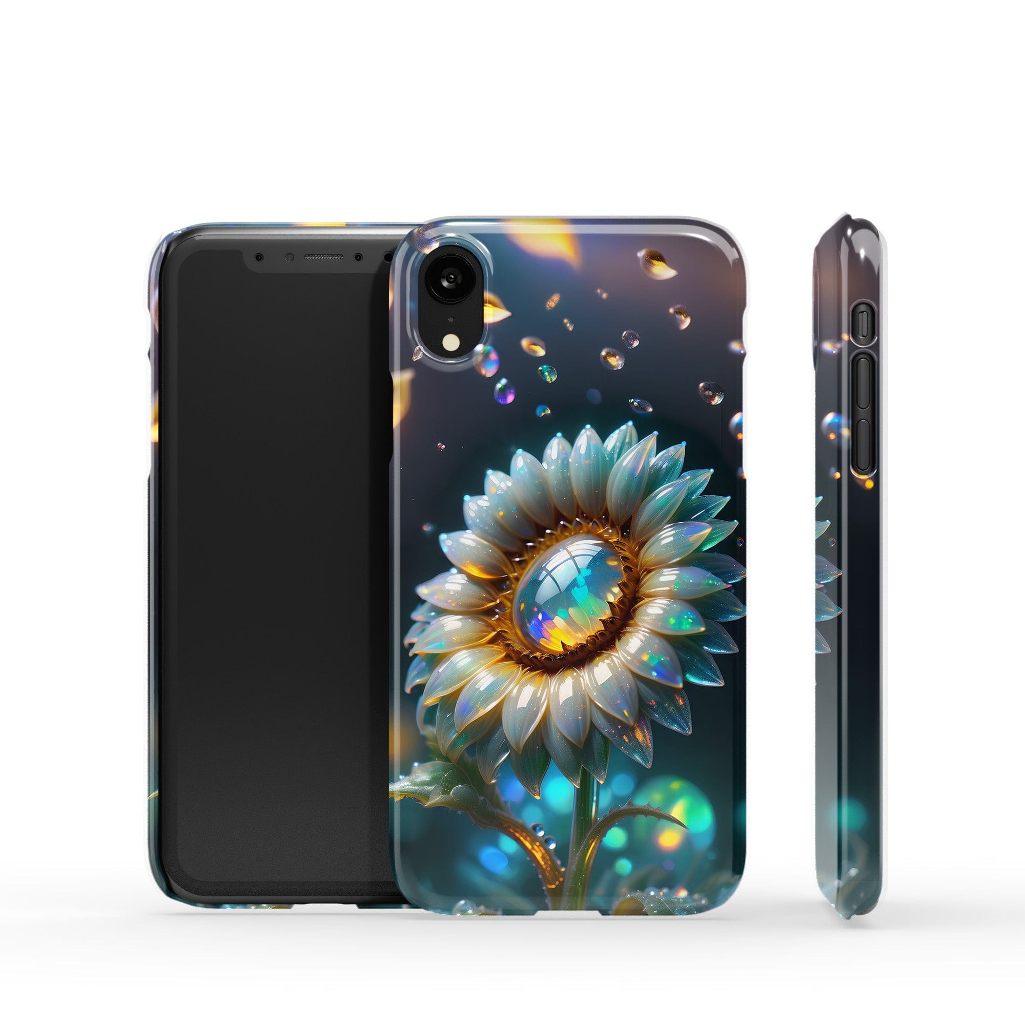 Sunshower | Crystal Flower Sunflower Case for iPhone XR